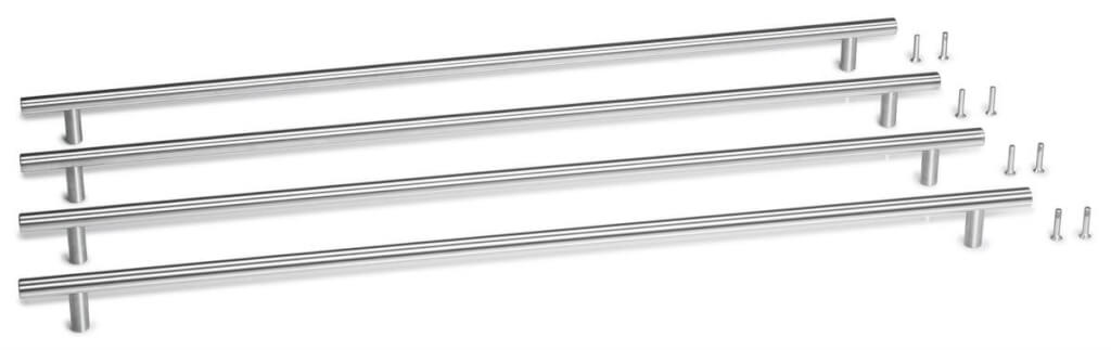 Bild von LIEBHERR 9900339 Edelstahl Türgriffe 4 Stk. 