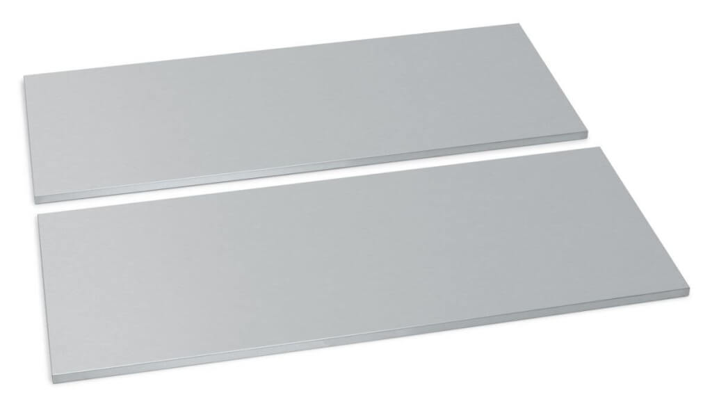 Bild von LIEBHERR 9900337 Edelstahl Türfronten Kühlteil 2 Stk. (203cm) 