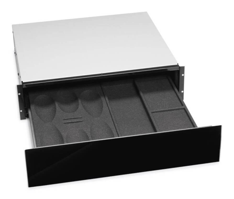 Bild von LIEBHERR 9901085 Zubehörschublade 15cm, Glas schwarz 