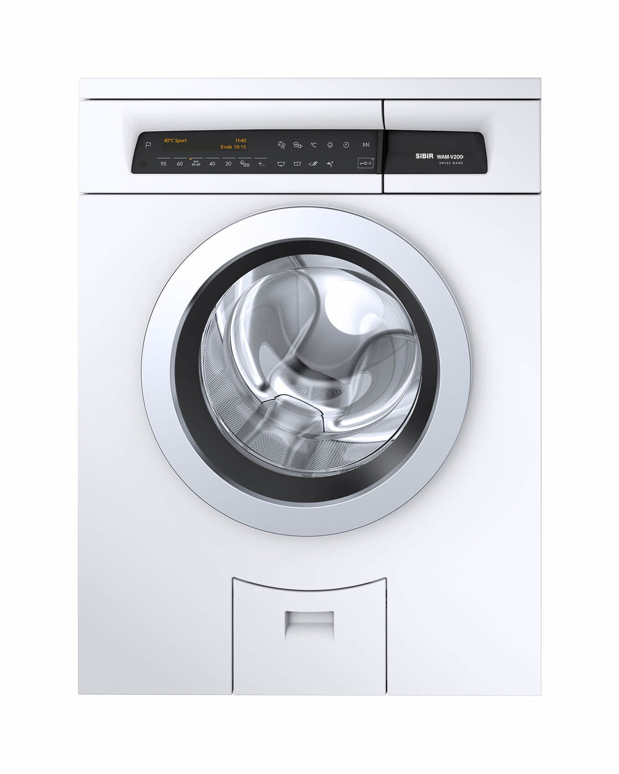Bild von SIBIR 513550 WAM-V2000 Waschmaschine links 