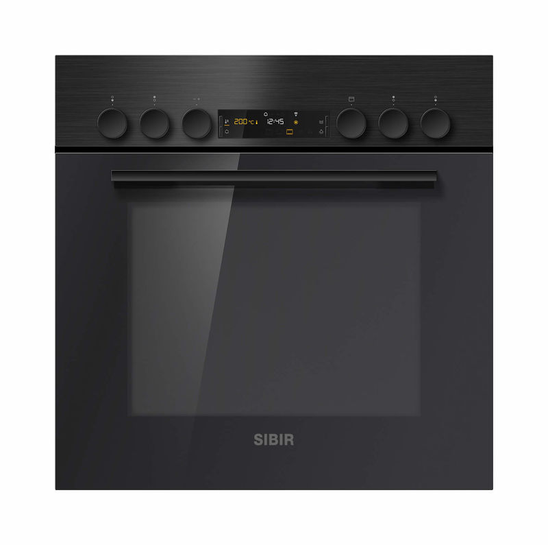 Bild von SIBIR 514215 EH TRITHERM 4 V400 Herd Schwarz