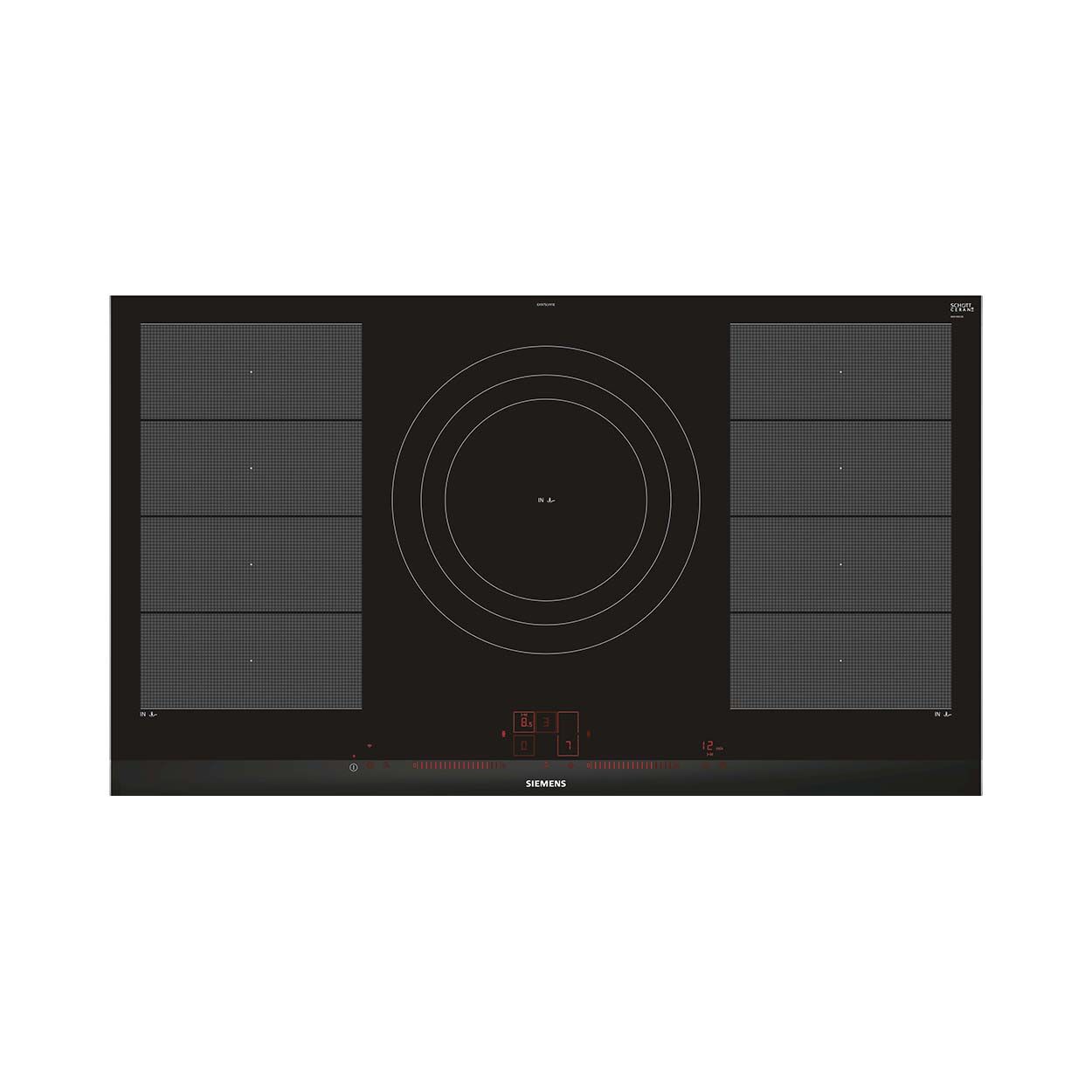 Bild von Siemens EX975KXV1E iQ700 Induktionskochfeld 90 cm Schwarz