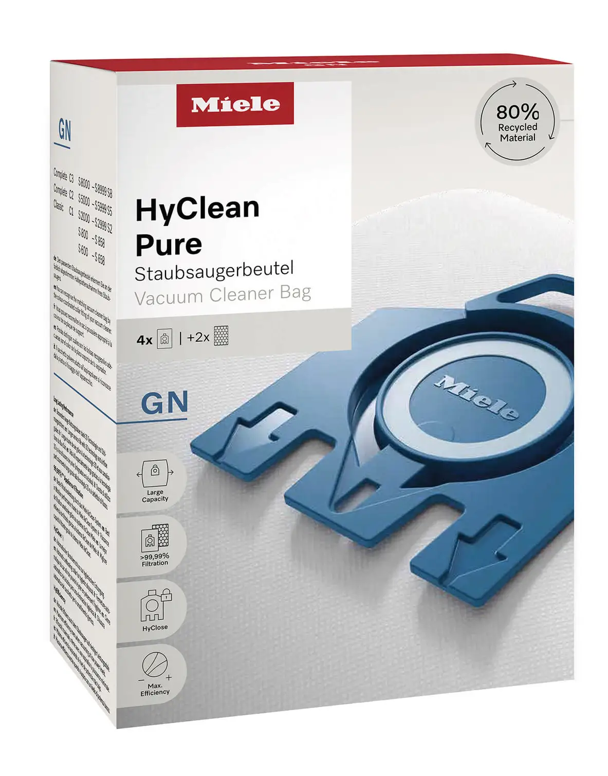 Bild von MIELE HyClean Pure GN Staubsaugerbeutel
