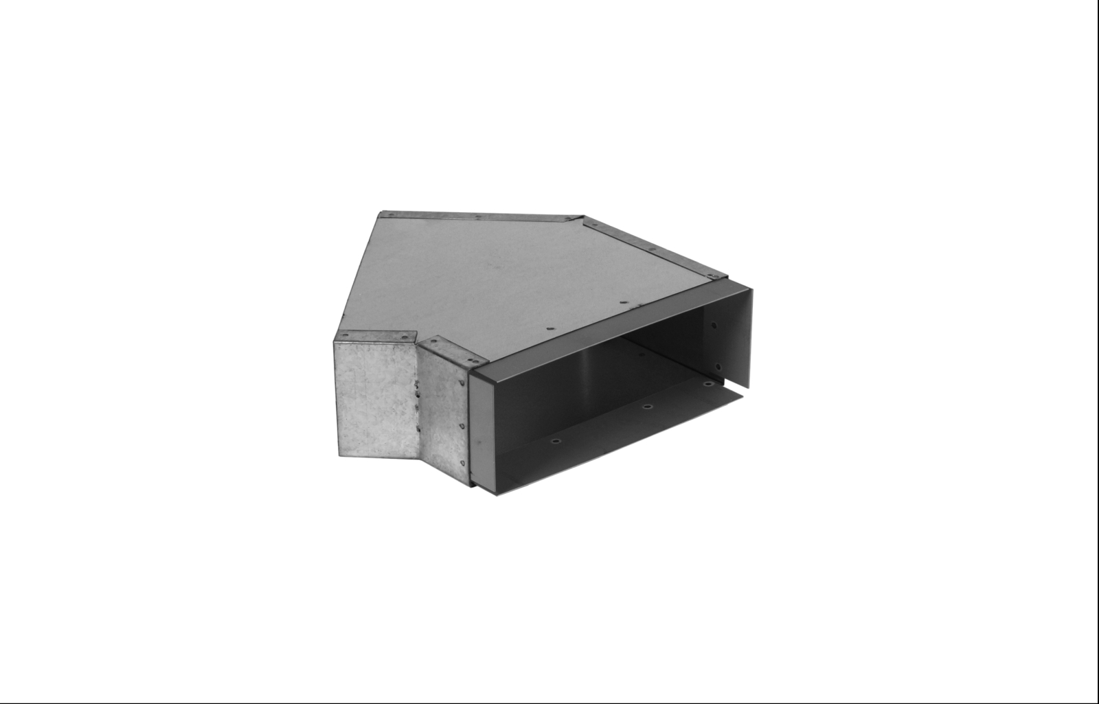 Bild von Wesco Flachkanal Typ 82 Bogen waagrecht 45º,, 4000485