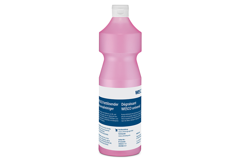 Bild von Wesco WESCO fettlösender Universalreiniger, Nachfüllflasche 1000 ml, 4000625