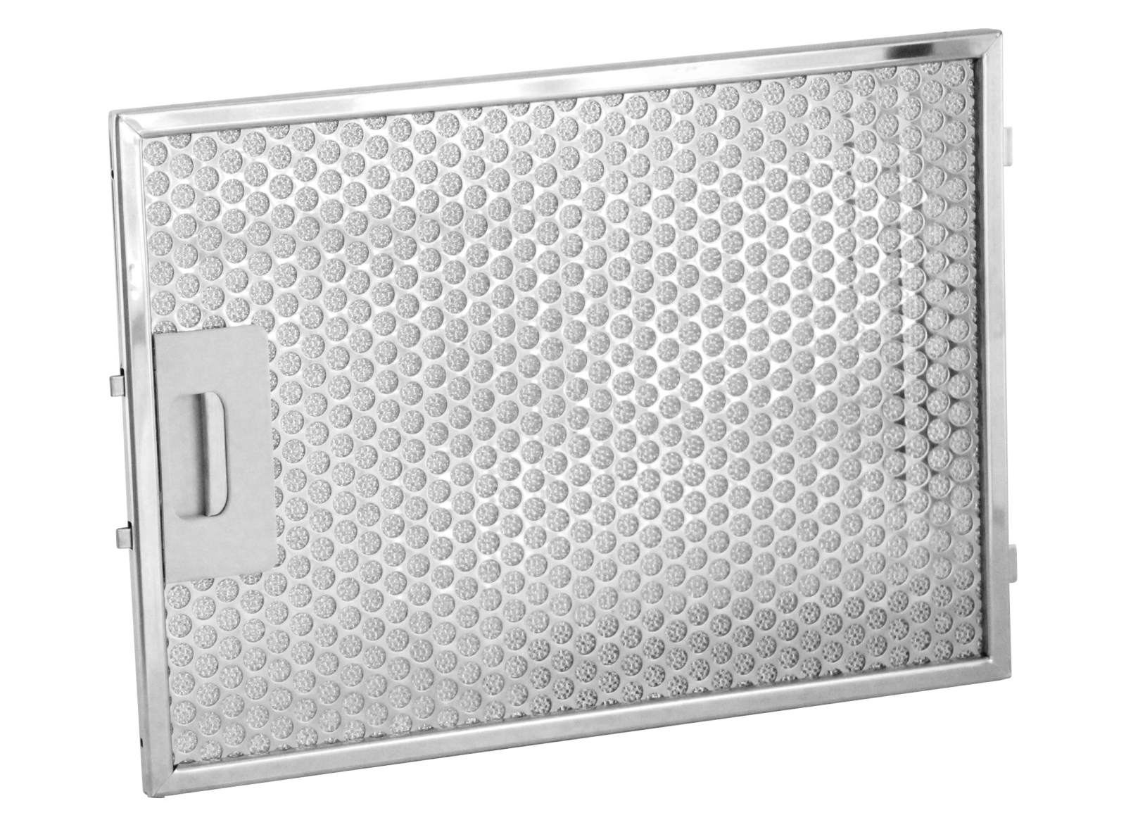 Bild von Wesco Fettfilter 324 x 234 x 9 mm, Alu, Griff kurze Seite mit Lochblech, 4000670