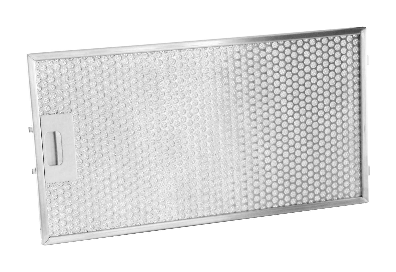 Bild von Wesco Fettfilter 448 x 240 x 9 mm CNS, Alu, Griff kurze Seite mit Lochblech, 4003714