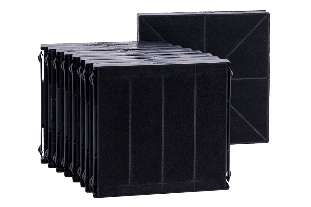 Bild von Wesco Aktivkohlefilter ASE Standard, Set à 8+1 Stk. (8x 207x195mm / 1x 235x235mm), 4003983