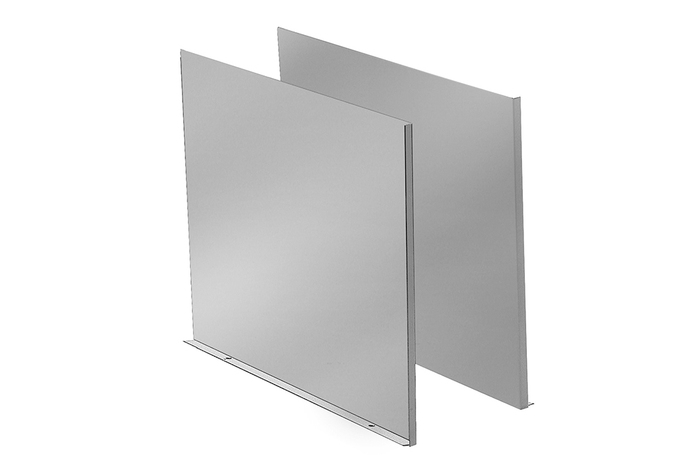Bild von Wesco Oberbausichtseite 350 x 260 mm Edelstahl, (=> 1x links und 1x rechts), 4007030