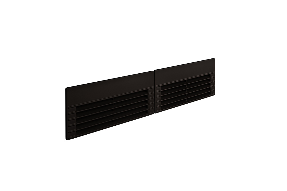 Bild von Wesco Ausblasgitter-Set BKA Schwarz, für alle BKA, 4013196
