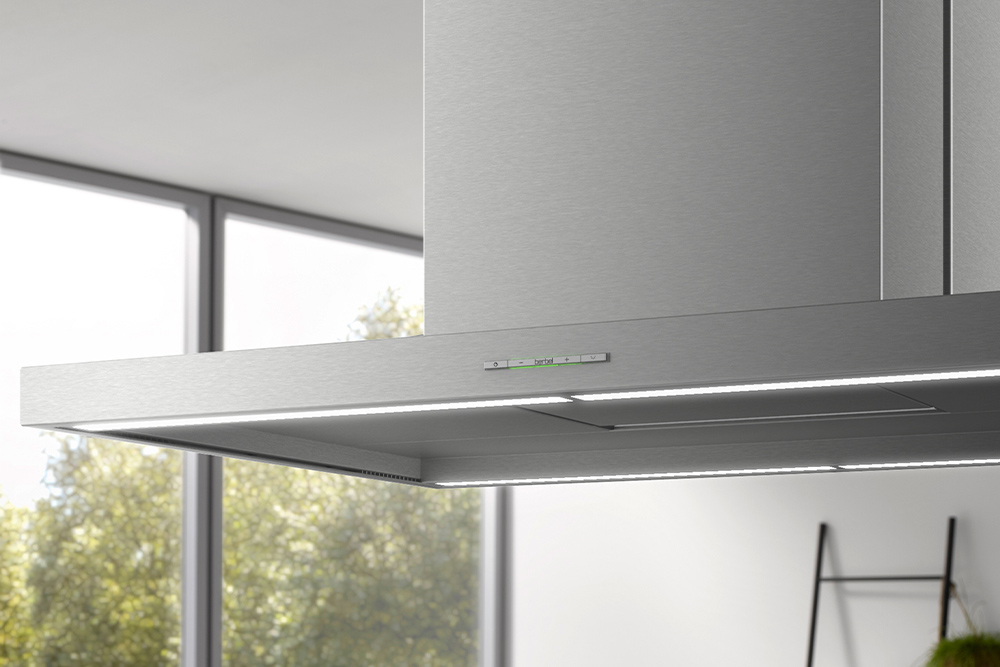 Bild von Wesco BIH 100 ST Umluft mit PlasmaMade, Inselhaube Smartline, 4011576-600