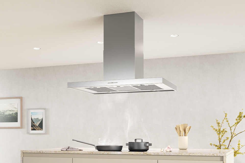 Bild von Wesco FHE Quadro 5-100 Abluft, für Haubenhöhe 615 - 860 mm, 4012828-000