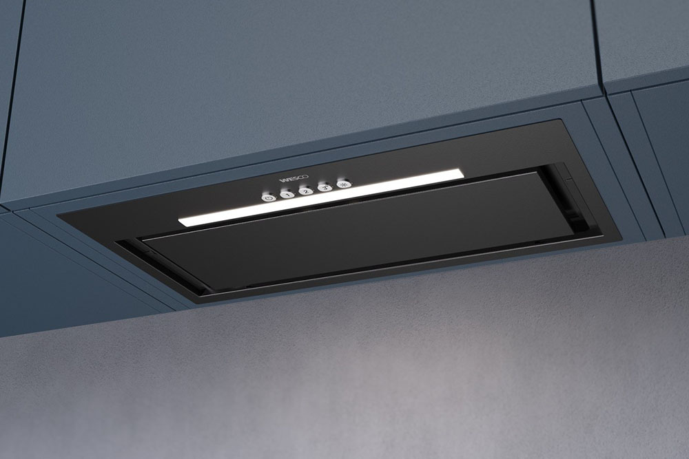 Bild von Wesco EVM 200-52 schwarz Umluft, WESCO Einbauhaube, 4013934-200