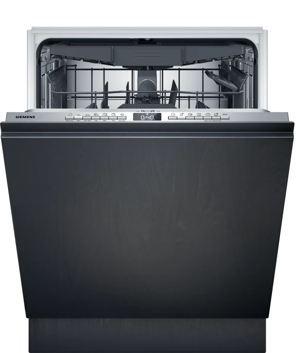 Bild von Siemens SX75ZX16CE iQ500 Vollintegrierter Geschirrspüler 60 cm XXL, varioHinge für besondere Einbausituationen