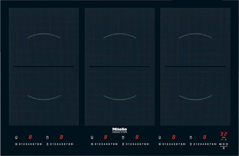 Bild von MIELE KM 6367-1 Glaskeramik Kochfeld
