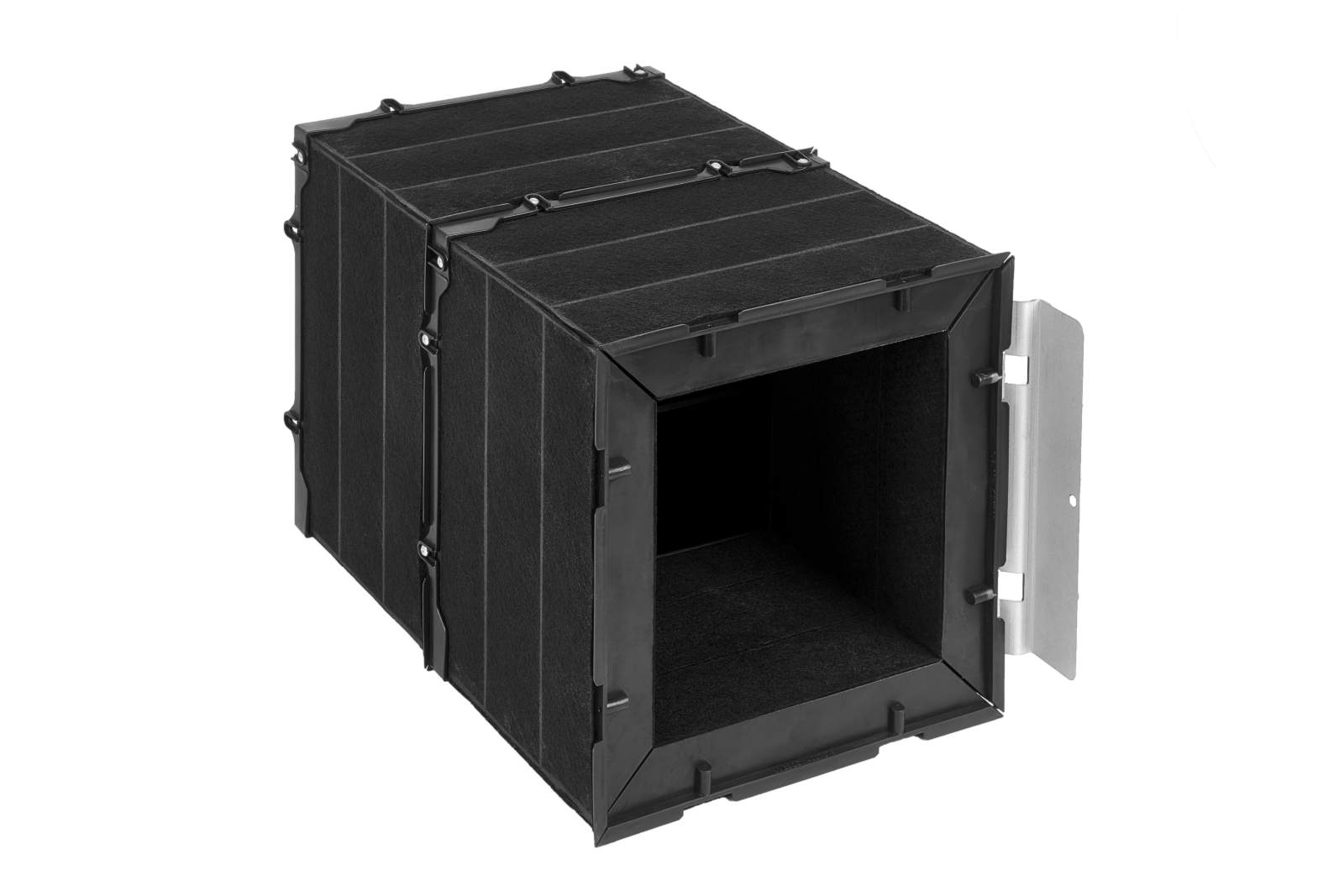 Bild von WESCO Geruchsfilter-Set visio 80/100/120, 4 kg, Aktivkohlefilter 304 × 195 × 195 mm