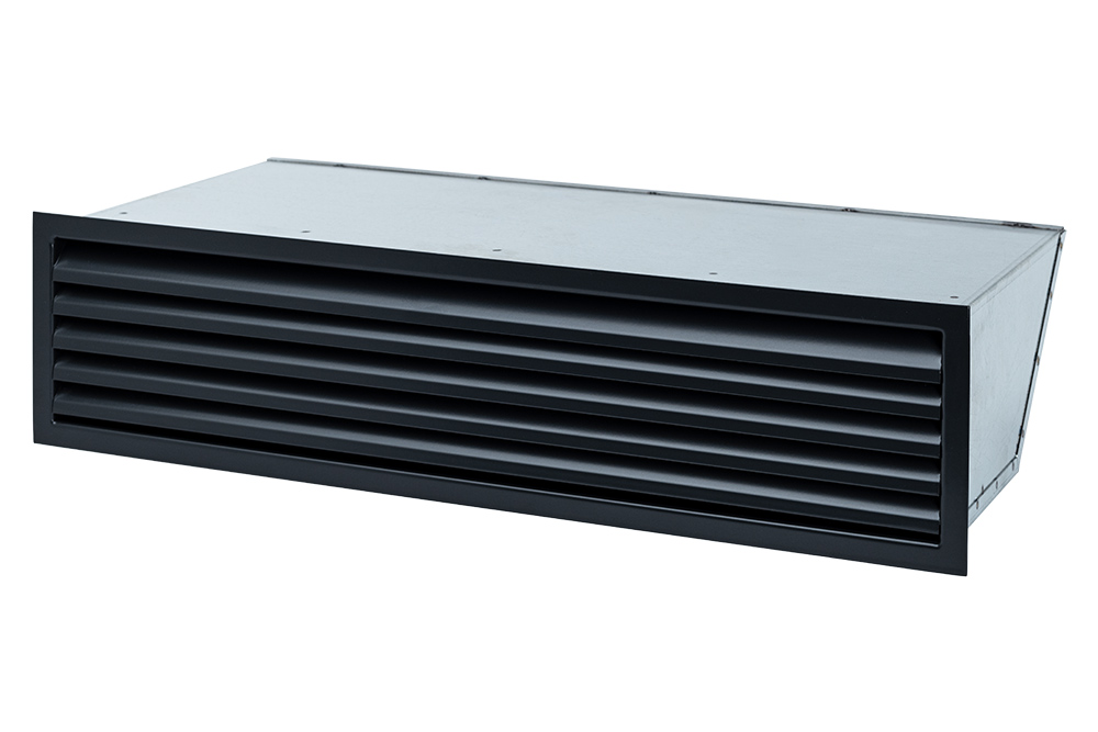 Bild von WESCO Umluftfiltergehäuse anthrazit, WESCO-Aktiv 36 x 11 cm ø 125 mm