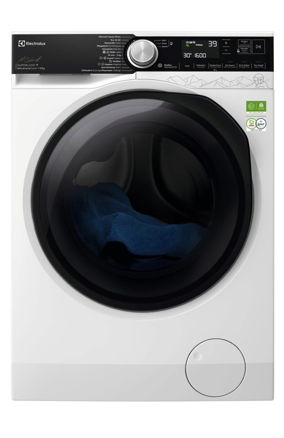 ELECTROLUX WASLMO500 Freistehende Waschmaschine 10 kg 1600 U/min, 914505620