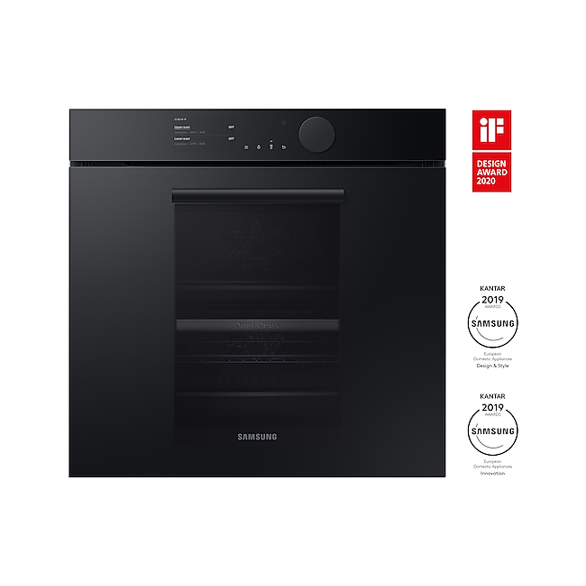 Samsung NV75T9549CD/SW Ofen NV9000, 75L, Dual Cook graphite grey, NV75T9549CD/SW