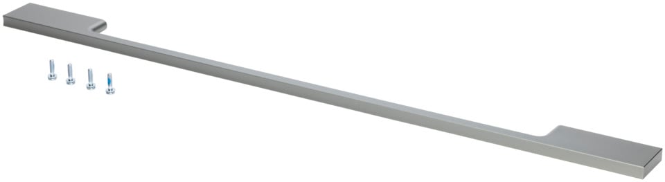 V-ZUG Umrüstbausatz Türgriff Platinum, für Steamer Grand / Kühlschrank Supreme (horizontale Montage), Länge 760 mm, Gewinde M5, 1234974