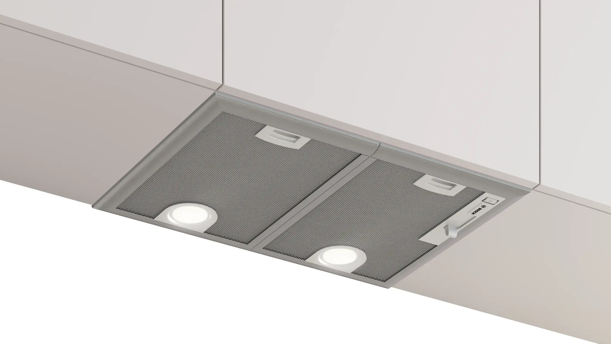 Bosch DHL555BM Lüfterbaustein, 53 cm, Silbermetallic