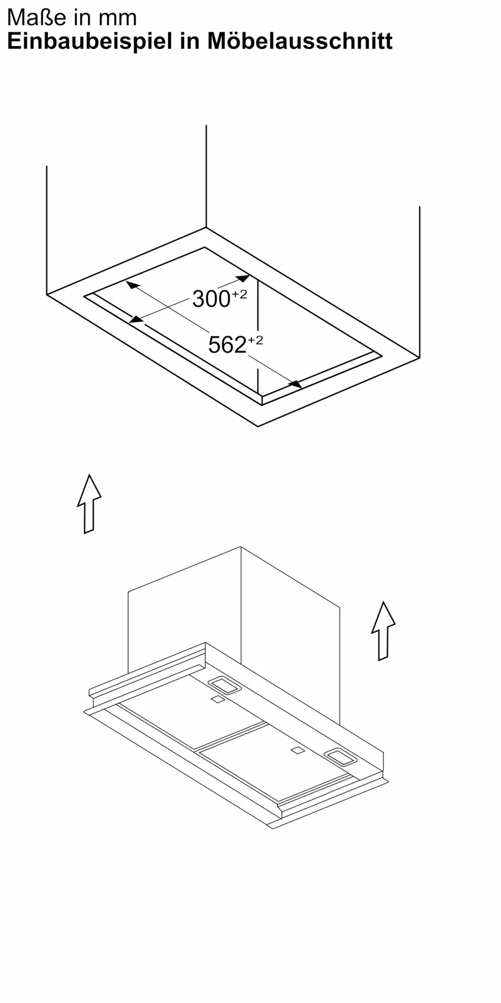 Siemens LJ65BCC60C iQ300, Integrierte Designhaube, 60 cm, Klarglas, Mattschwarz, Bild 14