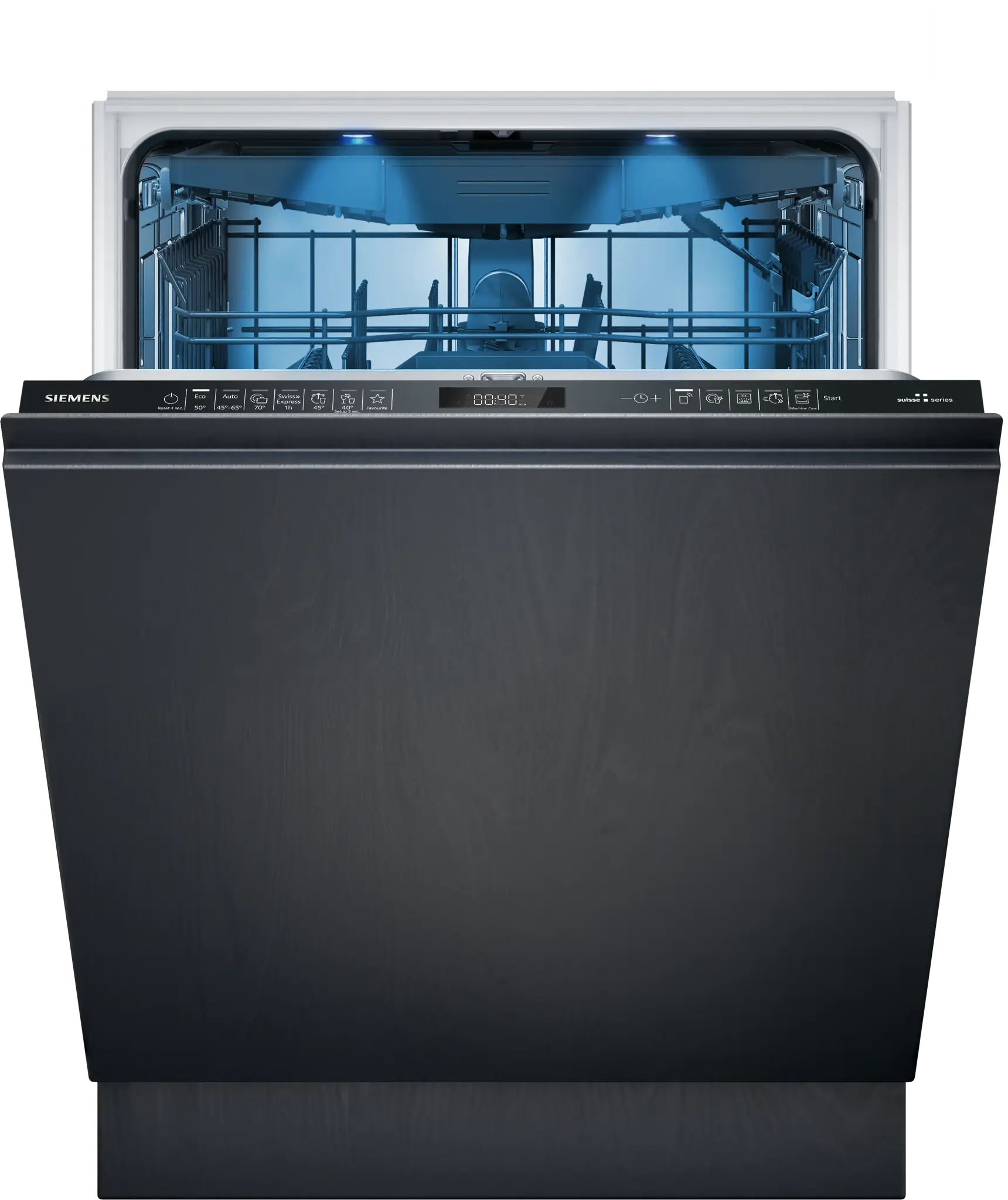 Siemens SN65ZX02CH iQ500, Vollintegrierter Geschirrspüler, 60 cm, Zeolith-Trocknen