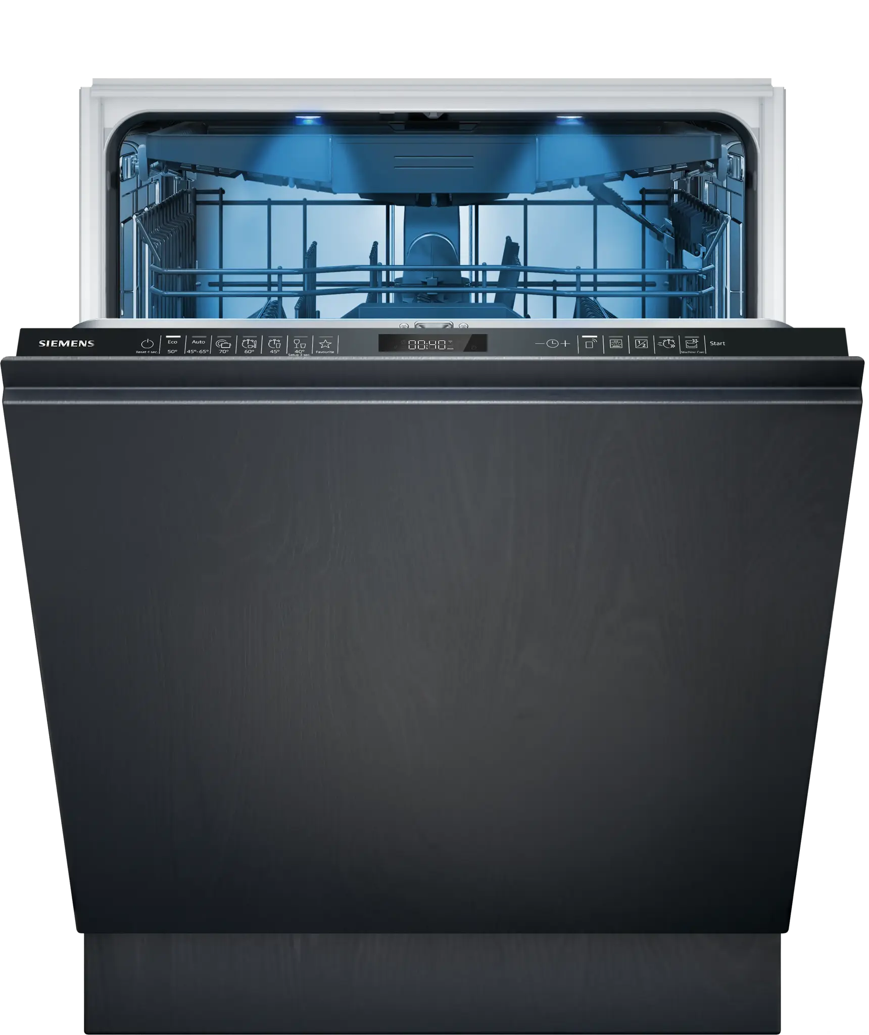 Siemens SN95EX22CE iQ500, Vollintegrierter Geschirrspüler, 60 cm, varioHinge für besondere Einbausituationen