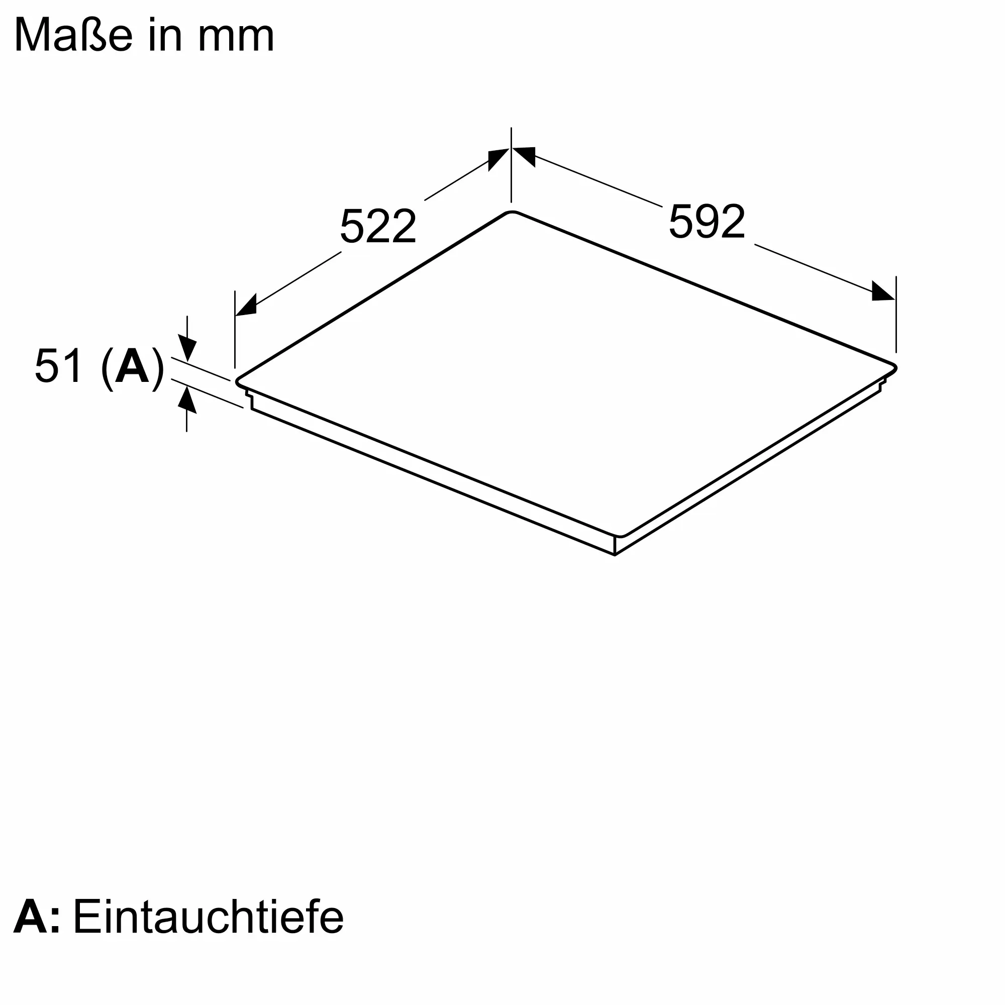Siemens ED61AHSC1E iQ500, Induktionskochfeld, 60 cm, Mattschwarz, Rahmenlos aufliegend, Bild 8