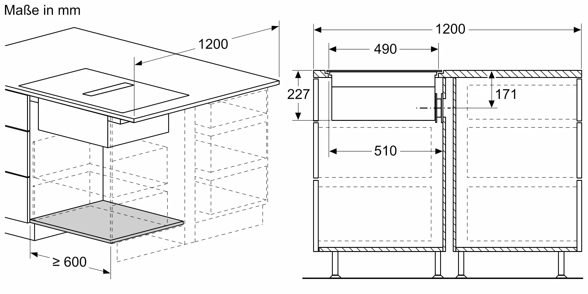 Siemens EX801LX67E iQ700, Induktions Kochfeld mit integriertem Dunstabzug, 80 cm, flächenbündig, Bild 10