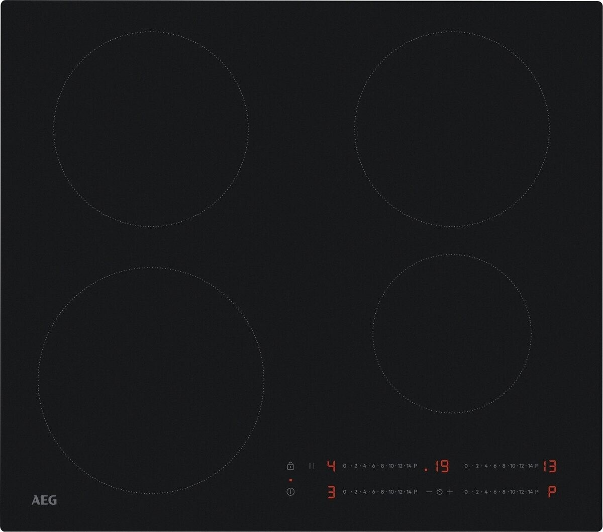 AEG KFA58DISO Induktions-Kochfeld Schwarz Rahmenart: Rahmenlos Anz. Kochzonen: 4, 949598654