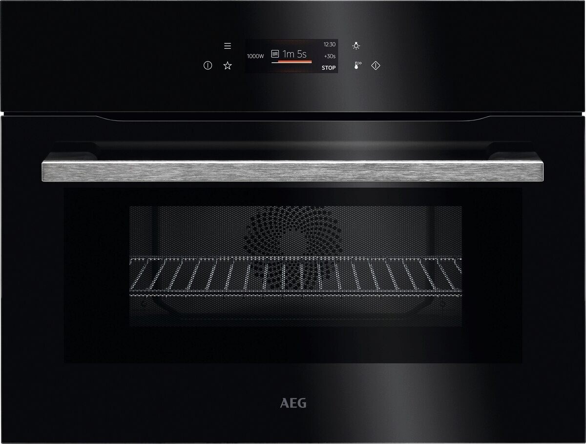 AEG BO4GEMKM Kompakt-Kombi-Mikrowellengerät Chrom, 944005329