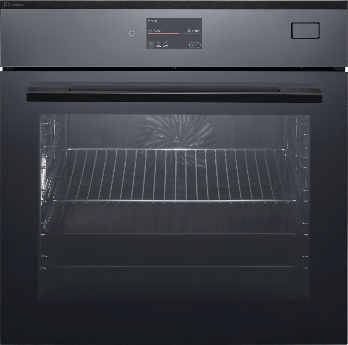 Electrolux EB6GL50QSP Backofen Schwarz Spiegel Beheizungsart: Heissluft, 944271609