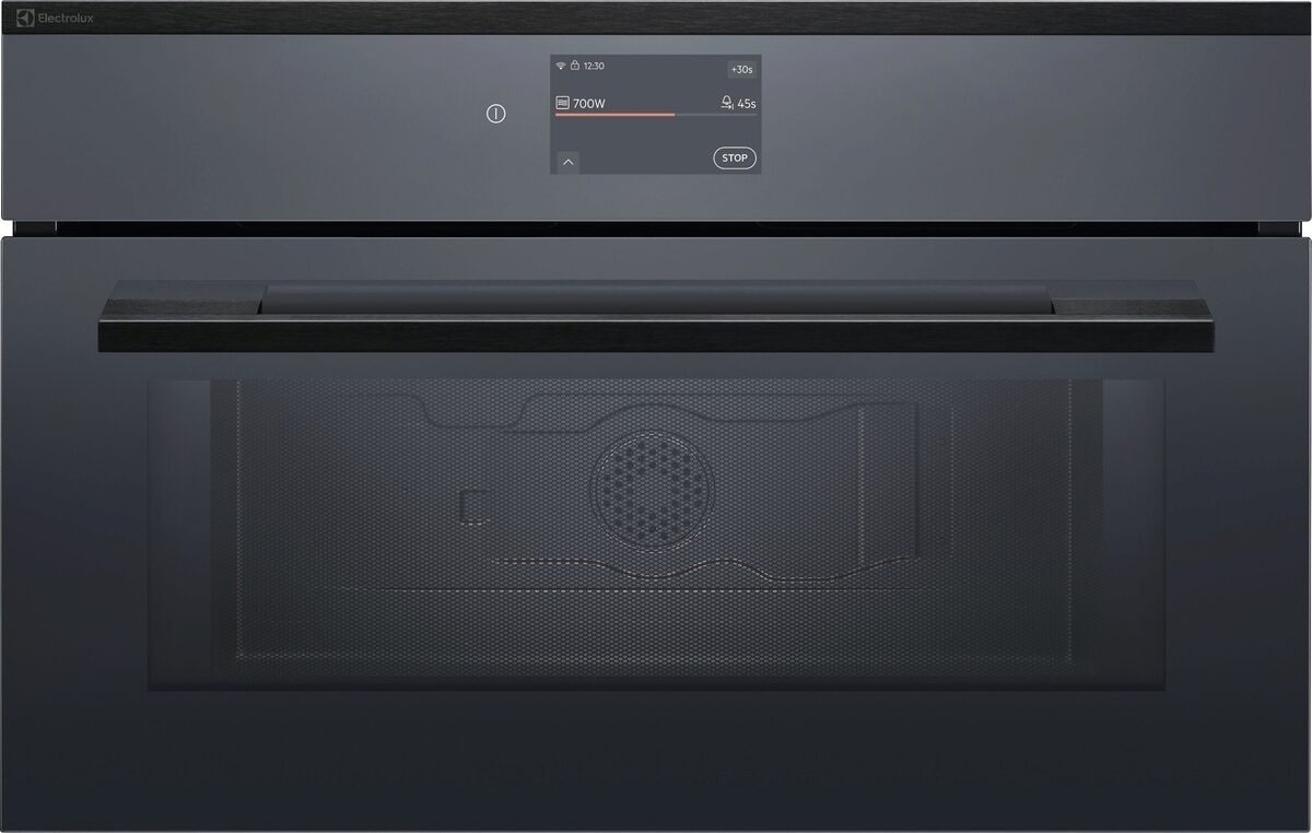 Electrolux EB3GL90SP Kompakt-Mikrowellengerät Schwarz Spiegel, 944005230