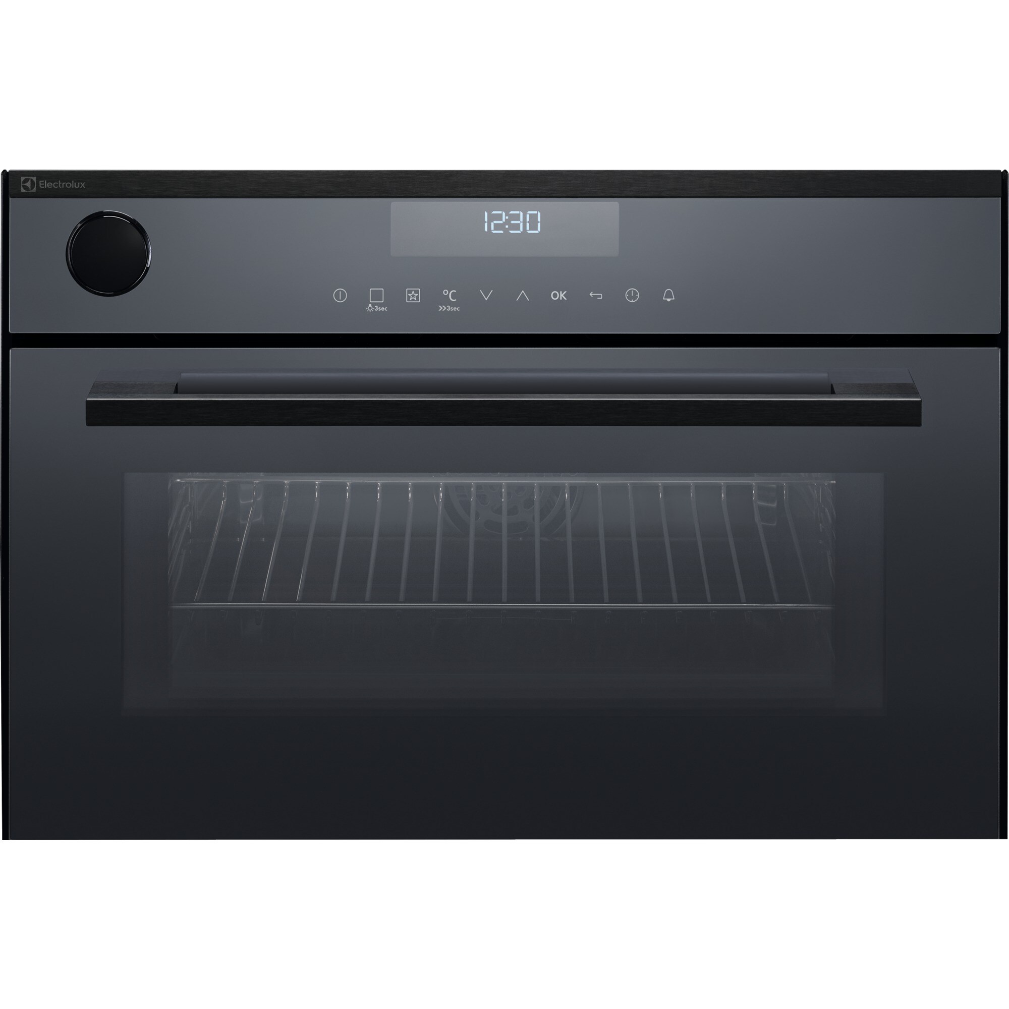 Electrolux EB3GL7KSP Kompakt-Steam Schwarz Spiegel Beheizungsart: Dampf / Heissluft, 941047353