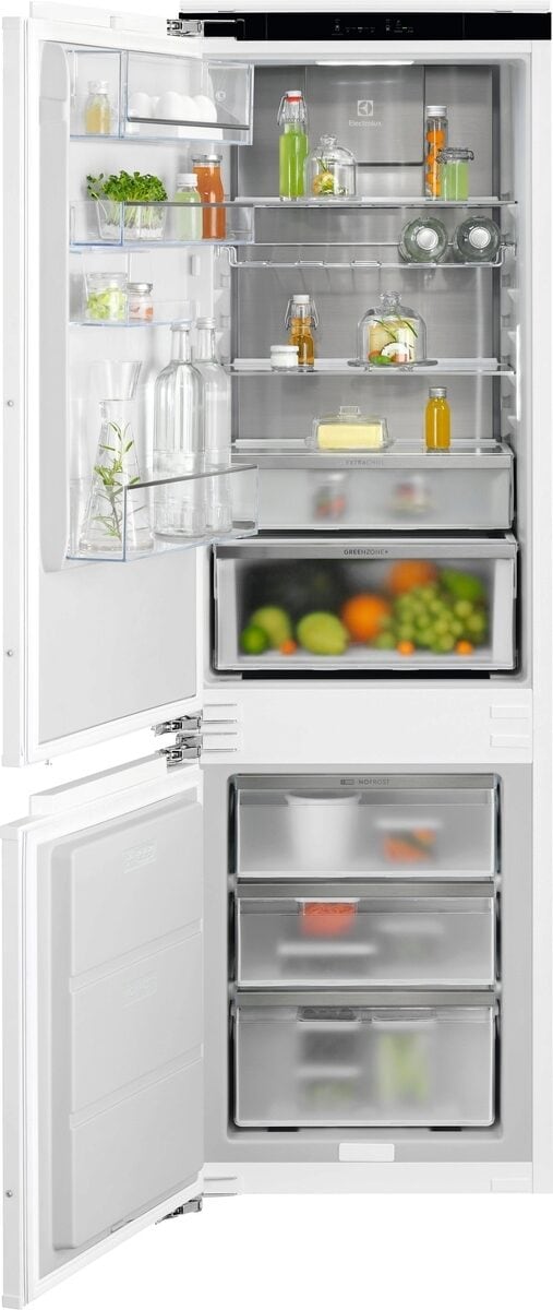 Electrolux IK2481BNL Kühl-/Gefrierkombination Integrierbar Links wechselbar Weiss Breitennorm 60, 925552061