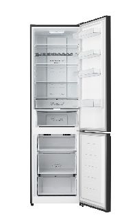 GORENJE NRK620AABXL4 schwarz Freistehende Kühl-/Gefrierkombination