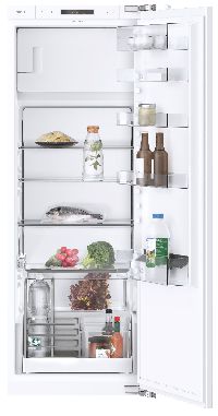 SIBIR Grande schwarz rechts D SMS Einbaukühlschrank