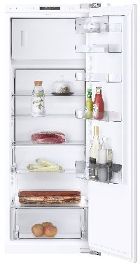 SIBIR Optima eco schwarz links D SMS Einbaukühlschrank 