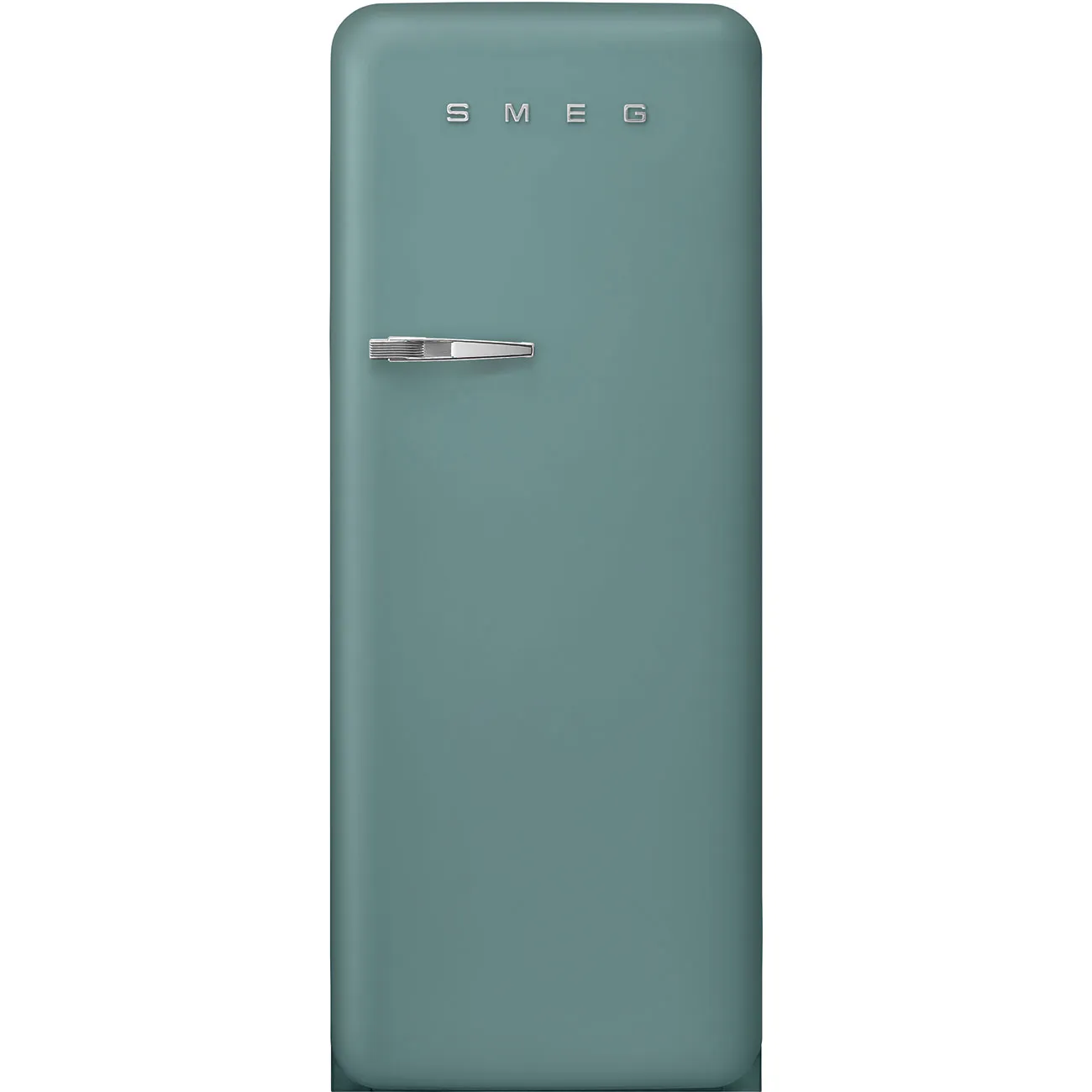 Smeg FAB28RDEG6 Kühlschrank 50's RETRO STYLE Emerald Green Matt freistehend rechts
