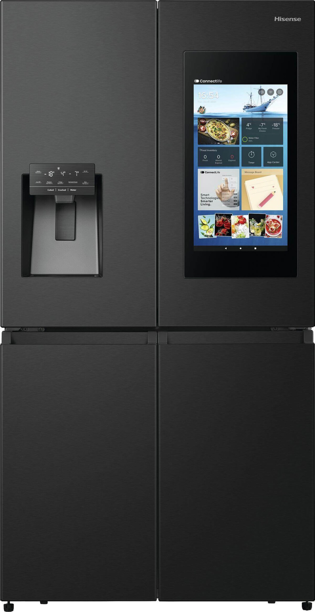 HISENSE RQ760N4IFE Multi Door Food Center freistehend