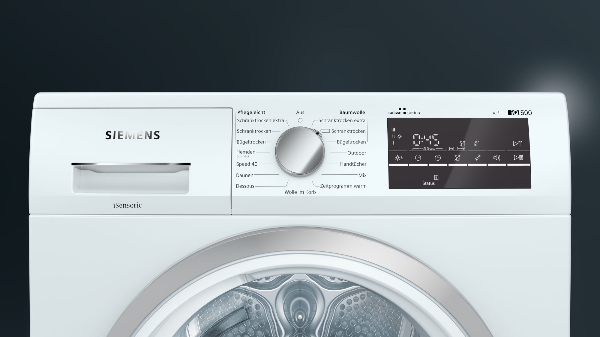 Siemens Wärmepumpen-Wäschetrockner, WT47RT90CH-SILVER TECH GmbH