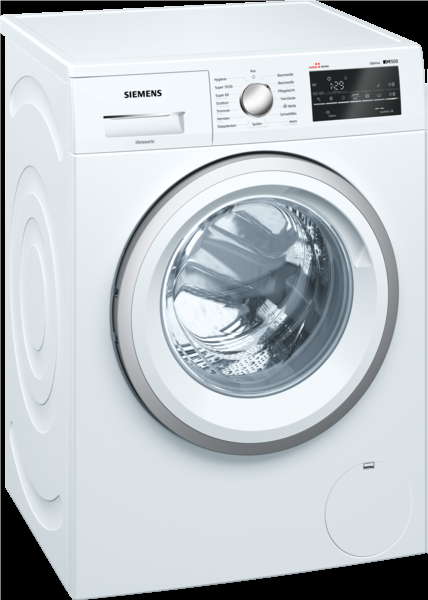 Siemens iQ500, Waschmaschine, Frontloader 8 kg, 1200 U/min., WM12T491CH